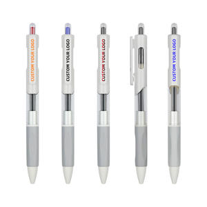 Hadiah Promosi pena plastik pena Gel dengan Logo kustom untuk kantor bisnis - Product Image 2