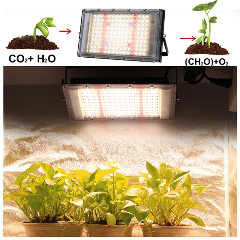 Cheap Grow Lights Greenhouse Plants Led Grow Lights VEG Bloom Hydroponic UV IR Private Mode 300W 100LM/W Green House Planting 90