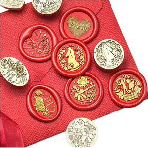 Meilleur <span class=keywords><strong>prix</strong></span> RP TT07 Série Thanksgiving Tête de sceau de cire standard en bois motif dinde et citrouille décorative pour logo personnalisé DIY - Product Image 1