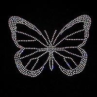 Strass en verre à 12 facettes, ronds, à dos plat, personnalisables avec logo et motif DIY, pour vêtements, sacs, chaussures, avec application thermocollante