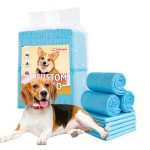 Custom Packaging Logo Odor Control All-Around Protection Dog <b>Training</b> Pee Pads - Product Image 1