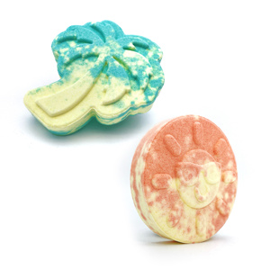 Bombes de bain bio en gros OEM, marque privée, collection vacances d'été, coffret cadeau sel de soude, style mignon, forme lavable, 3 ans - Product Image 6