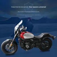 Nouveau pare-brise avant transparent 450CLC pour moto, accessoire de remplacement et de mise à niveau pour le marché secondaire, en polymère PC