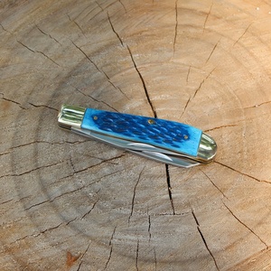 Traditional 2-in-1 Double Blade Folding <strong>Knife</strong> Ox <strong>Bone</strong> <strong>Handle</strong> Camping Outdoor Survival Self-Defense EDC Pocket <strong>Knife</strong> - Product Image 5