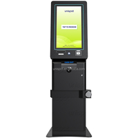 Kiosque de jeu en métal pour paris sportifs, transaction transparente, SDK, écran tactile capacitif de 23,8 pouces, distributeur automatique de billets, rachat de billets, argent liquide pour les jeux de skill