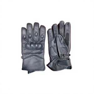 Guantes de Motociclismo de Cuero de Alta Calidad para Invierno, Impermeables, Compatibles con Pantalla Táctil, Protección UV, para Exteriores - Product Image 1