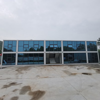 Bâtiment conteneur éco-responsable assemblé sur mesure à faible coût, pour centre de conférences, appartement, atelier et salle de réunion professionnelle