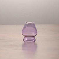 Support pour fouet à matcha ESTICK en verre borosilicate de haute qualité, coloré, pour la cérémonie du thé japonaise, à usage domestique, hôtelier et en restaurant