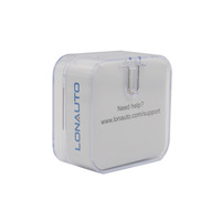 Herramienta de Diagnóstico OBD LB02 Super Mini 25K80, BT4.0 J1939 OBD2 Bluetooth V2.2 Elm327, Herramienta de Escaneo Automático OBD2, Herramienta de Diagnóstico para Automóviles