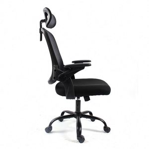 Schienale alto regolabile bracciolo nero ergonomico in Mesh sedia da ufficio di lusso Executive sedia da ufficio - Product Image 5