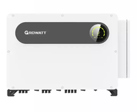Convertisseur solaire triphasé Growatt pour raccordement au réseau, 100-125 kW, utilisation domestique, technologie MPPT, efficacité de 98,8 %, convertisseur d'énergie solaire