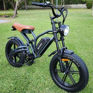 Eu Warehouse JANSNO X50 E-Bike 48v17ah Fatbike Delivery <b>Electric</b> Road Bike Full Suspension for Adults <b>Electric</b> City Bicycle - Product Image 2