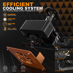 D5S หลอดไฟหน้า LED แบบตรงรุ่น เปลี่ยนหลอดไฟรถยนต์ได้โดยตรง ลำแสงสว่างคงที่ สีขาวสว่าง สำหรับไฟหน้าบีเอ็มดับเบิลยู ซีรีส์ 5 - Product Image 6