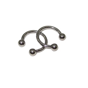 Joyería Corporal de Titanio ASTM F136 G23 Chapado en Oro para Niños, Barra Circular de Moda para Boda, Altamente Pulida, con Rosca Interna - Product Image 1