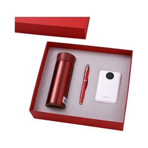 Set de Regalo Corporativo de Lujo Personalizado: Taza Aislada y Batería Externa con Bolígrafo, Logotipo Promocional y Caja de Regalo Inteligente de Lujo - Product Image 1