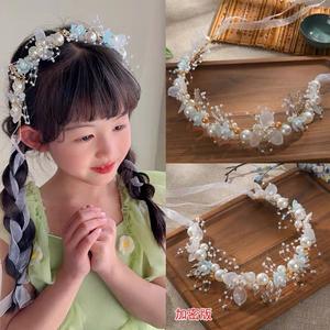Bébé enfants diadème <span class=keywords><strong>fleur</strong></span> <span class=keywords><strong>couronne</strong></span> floral guirlande bandeau <span class=keywords><strong>fleur</strong></span> <span class=keywords><strong>couronne</strong></span> pour fille coréenne <span class=keywords><strong>fleur</strong></span> <span class=keywords><strong>couronne</strong></span> - Product Image 3
