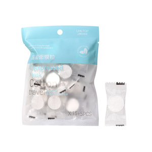 LMLTOP Compressed Mask Pellets 20Pcs Moisturizing Facial Mask Sheets Travel Size DIY <b>Face</b> Mask <b>Cloth</b> D0851 - Product Image 1