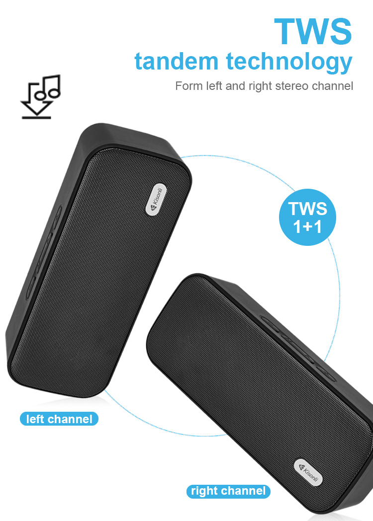 Portable Bluetooth Speaker With TWS 1+1 Function · image 4