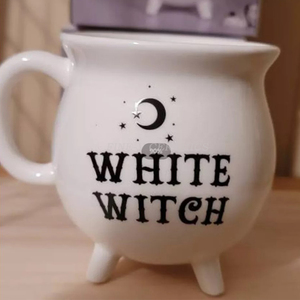 Taza <span class=keywords><strong>de</strong></span> cerámica con forma <span class=keywords><strong>de</strong></span> <span class=keywords><strong>bruja</strong></span> para decoración <span class=keywords><strong>de</strong></span> Halloween, <span class=keywords><strong>Caldero</strong></span> azul personalizado, 12 unidades - Product Image 4