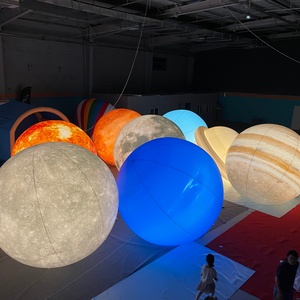 Ballons gonflables décoratifs LED en forme de planètes du système <span class=keywords><strong>solaire</strong></span>, y compris la planète Saturne, à vendre - Product Image 5