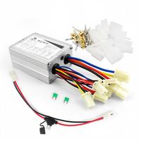 Carte de commande de moteur CC à balais 6 MOSFET 24V 36V 48V 350W 500W 800W pour trottinette électrique, vélo électrique et skateboard de mobilité