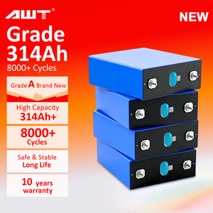 Stock UE AWT 2026 Nouvelle Arrivée EV E MB31 Plus de 8000 Cycles de Vie <span class=keywords><strong>Batterie</strong></span> Lithium LiFePO4 Neuve Grade A 3.2 V 314 <span class=keywords><strong>Ah</strong></span> - Product Image 2