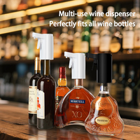 Distributeur Automatique de Liqueur, Pompe Quantitative, Aérateur de Whisky, Carafe à Vin Électrique, Distributeur de Vin Portable Rechargeable pour Fêtes