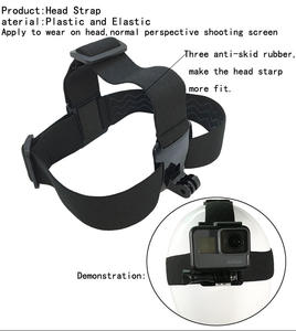 Support de caméra antidérapant réglable pour GoPro <span class=keywords><strong>Hero</strong></span> 13 12 11 DJI Osmo Action 6 5 4 Insta360 X5 <span class=keywords><strong>Ski</strong></span> Cyclisme Vlogging - Product Image 3