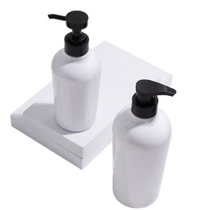 <b>Empty</b> <b>Plastic</b> PET <b>Bottle</b> 500ml Press Pump Cylinder Shape For Shampoo Shower Gel Lotion Personal Care Refillable Travel <b>Bottle</b> - Product Image 1