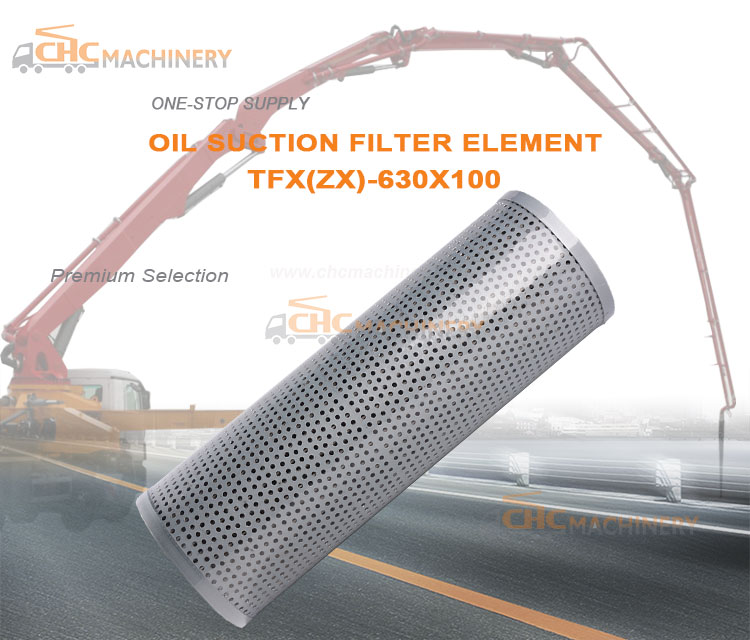 TFX FBX Suction Oil Filter Elements for Zoomlion Pumps