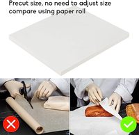 Feuilles de papier ciré pour emballage à sec de 12x10.75 pouces avec boîte distributrice
