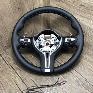 <span class=keywords><strong>Volant</strong></span> en cuir pleine fleur style <span class=keywords><strong>M</strong></span> Sport, antidérapant, pour modification de voiture, compatible avec <span class=keywords><strong>BMW</strong></span> X1 X2 X3 F30 F10 F21 F22 F15 F16 F45 - Product Image 1