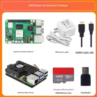 Nouveau Raspberry Pi 5 Modèle B avec 4 Go/8 Go de RAM, Wi-Fi double bande, prise en charge PoE - Options en bundle