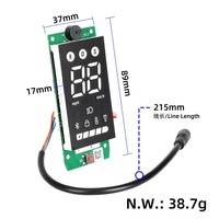 Original Dashboard Display Turn Signal Meter Switch 48v Voltage for Xiaomi 4Lite Second-Generation Electric Scooter parts