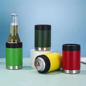 Soporte para Latas de Camping Atlas, Doble Capa, 12 Onzas, Acero Inoxidable, Aislamiento al Vacío, para Enfriador de Latas, Gran Venta - Product Image 1