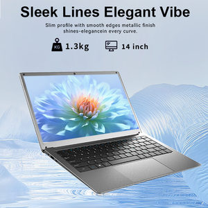 Children 14 Inch Win 10 Thin Notebook N3350 2.4Ghz DDR3 6GB RAM 64GB ROM and HD Screen Laptop <b>Computer</b> Support 128/256/512gb SSD - Product Image 2