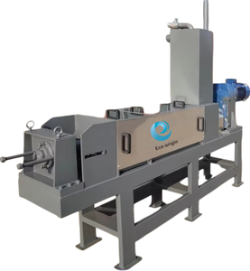 Deshidratador de Estiércol de Vaca de Alta Eficiencia ECO-ORIGIN, Prensa de Tornillo con Motor <span class=keywords><strong>para</strong></span> Granjas Ganaderas, Separación Sólido-Líquido, Alta Capacidad de 150 kg, Garantía de 3 Meses - Product Image 3