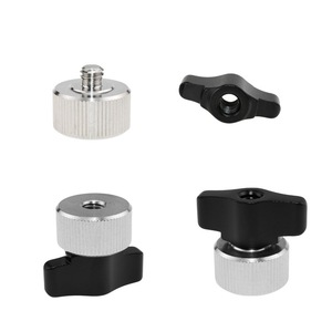 Tornillo de bloqueo con perilla de metal M4 M5 M6 M8 para accesorios de trípode de cámara digital, diseño portátil - Product Image 1