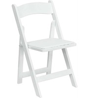Chaise pliante blanche en gros, empilable, pour extérieur, intérieur, mariage, banquet, événement