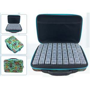 Contenedores de Almacenamiento para Pintura de Diamantes <span class=keywords><strong>2022</strong></span>, 60 Compartimentos, Gran Capacidad, Accesorios, Cuentas, Piedras de Estrás, Caja Organizadora (Tigre, Compartimento) - Product Image 6