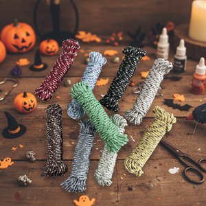 CASAMAX WL AL-5901-10 Corda in Vera Pelle Classica Lunghezza 10m X 5mm Colori Assortiti Cina per Uso Halloween - Product Image 3