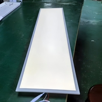 Panneau lumineux LED moderne en aluminium certifié CE RoHS 1x4 2x4 4000K 6500K encastré rétroéclairé pour bureau