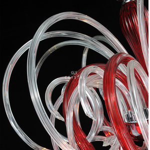 โคมไฟระย้าคริสตัล K9 สไตล์โมเดิร์นสุดหรู พร้อมไฟ LED สำหรับตกแต่งภายในบ้าน โรงแรม วิลล่า และโครงการต่างๆ - Product Image 3