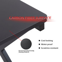 Table de jeu pour ordinateur gamer NBHY de haute qualité avec pieds en forme de Z