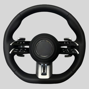 Compatible avec les modèles <span class=keywords><strong>Mercedes</strong></span>-Benz A, CLA, CLS, <span class=keywords><strong>GT</strong></span>, GLE, W176, W177, W117, W218 équipés d'un volant sport AMG de type D - Product Image 3