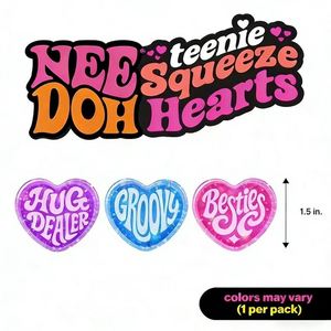 Éxito de Ventas Transfronterizo: NeeDoh Teenie Sparkle Hearts, Juguete Antiestrés de Corazón Miniatura de Edición Limitada para el Día de San Valentín - Product Image 4