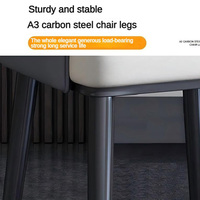 Chaise de salle à manger de luxe orange à dossier haut, design minimaliste, pour la maison et les restaurants, avec dossier confortable – Prix de gros