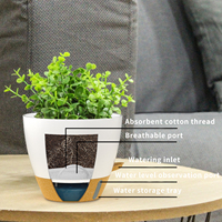 Vente en gros de paniers suspendus pour décoration de jardin à structure élevée pour la décoration de la maison Pots de fleurs et jardinières