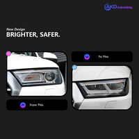 Feux de voiture pour Audi Q5 2018-2021, phares LED à signal dynamique, feux de jour DRL, projecteur de phare avant, accessoires automobiles