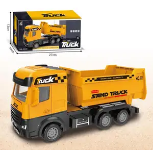 Beilisi Alloy Inertia Dump Truck with Tipping Bucket &amp; Lifting Functions 1:16 <strong>Scale</strong> Children's Engineering Toy <strong>Car</strong> - Product Image 1